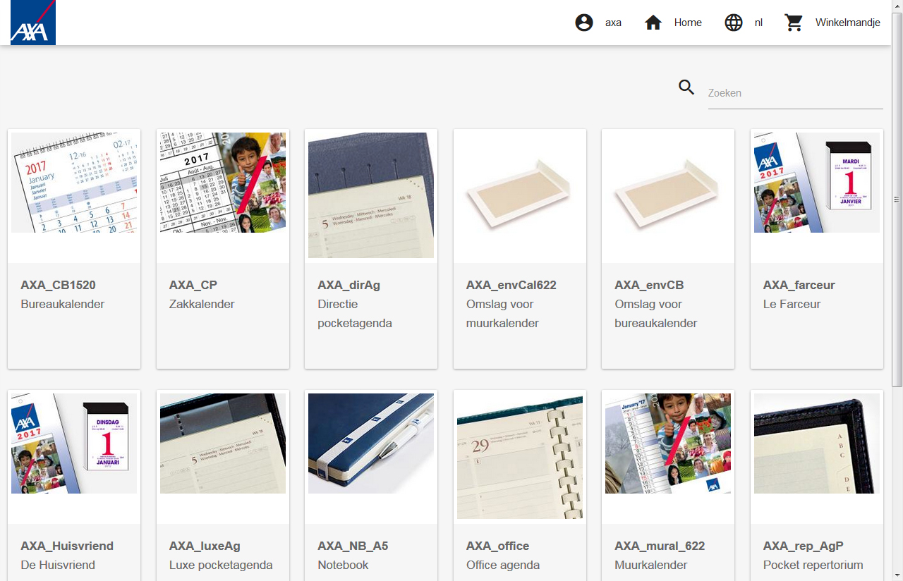 B2B Webshop met productpersonalisatie editor