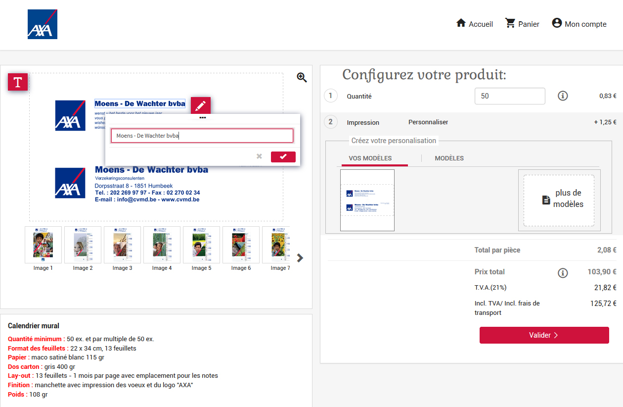 product personalisatie-module